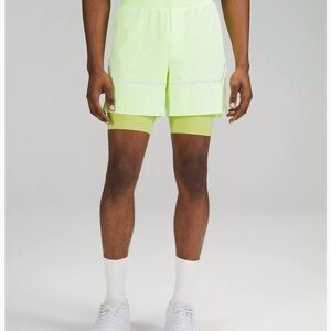 NWT Lululemon Surge Short 6” lined